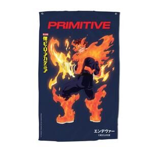 Primitive Skate X My Hero Academia Endeavor Large 19" X 48" Wall Art Banner